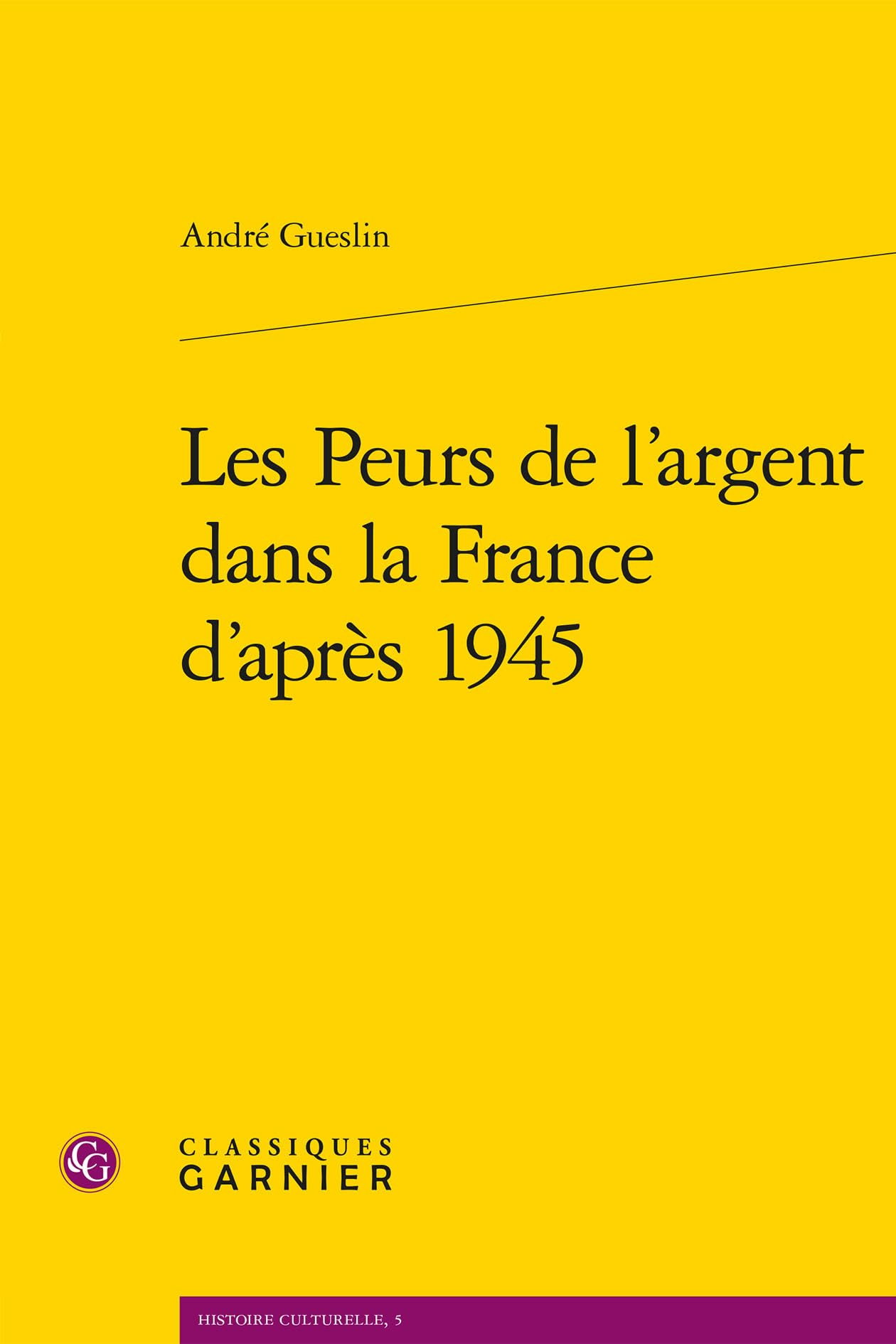 Les peurs de l'argent dans la France d'après 1945