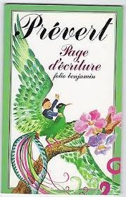 page d'écriture