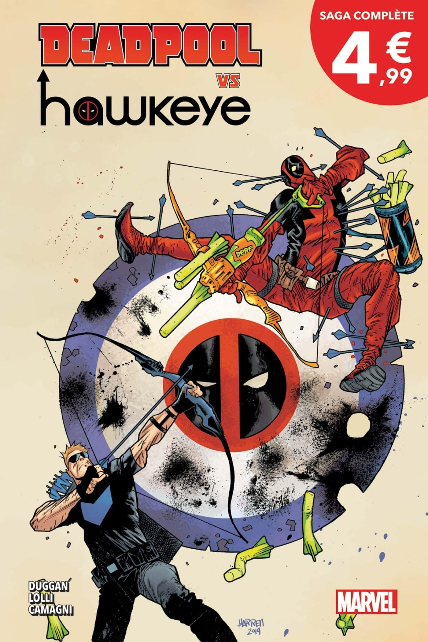 Deadpool vs Hawkeye