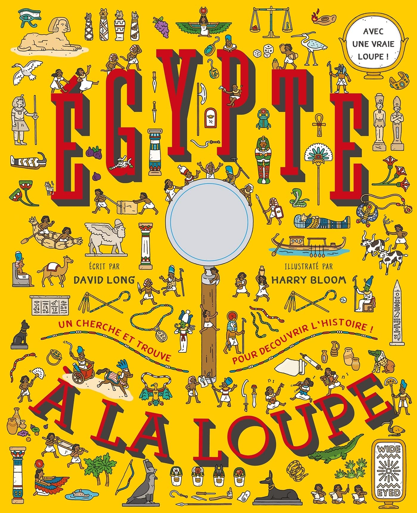 Egypte à la loupe : un cherche et trouve pour découvrir l'histoire !