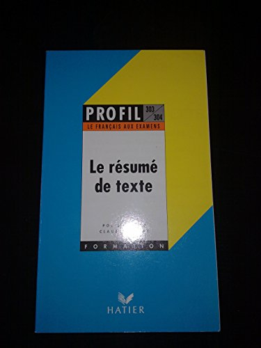 le résumé de texte