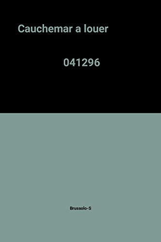 cauchemar a louer                                                                             041296