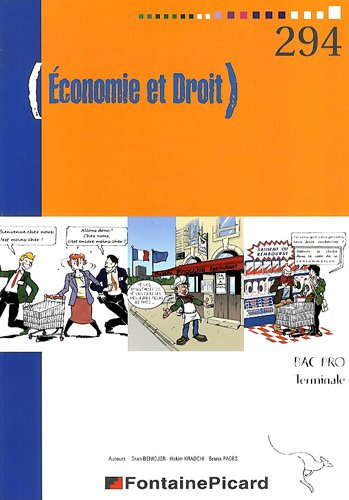 Economie et droit : bac pro terminale