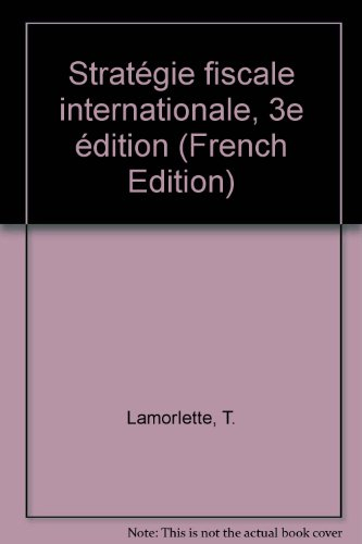 Stratégie fiscale internationale