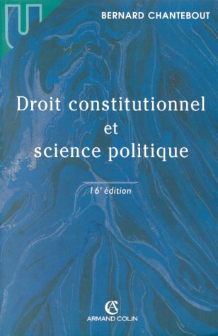 droit constitutionnel et science politique. 16ème édition