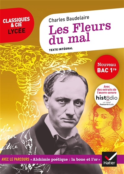 Les fleurs du mal (1857-1868) : texte intégral : nouveau bac 1re
