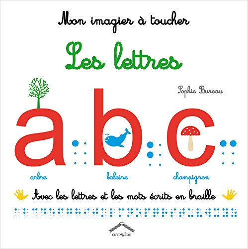 Mon imagier à toucher : les lettres