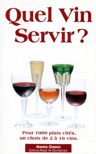 quel vin servir ?
