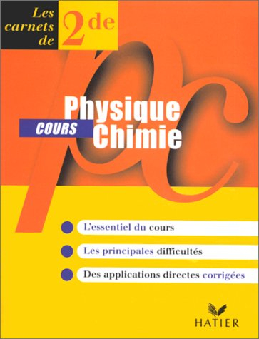 Cours physique chimie 2e