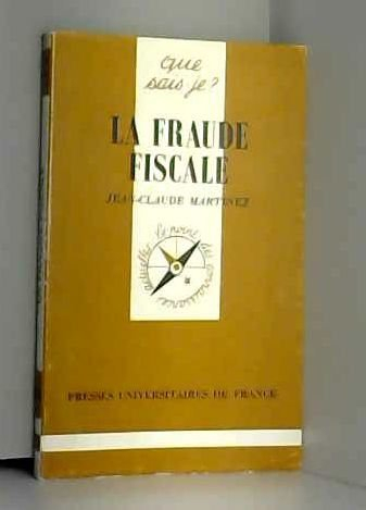 La Fraude fiscale