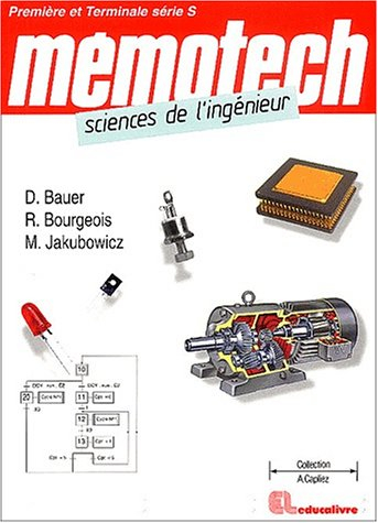 Sciences de l'ingénieur 1e et Tle S