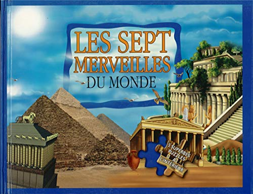 Les sept merveilles du Monde - 5 superbes puzzles à l'intérieur
