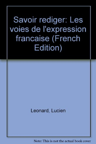 savoir rédiger