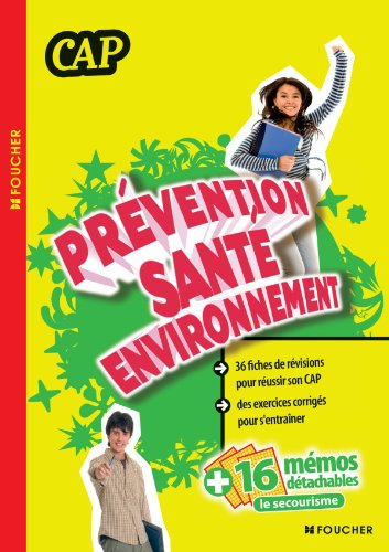 Prévention, santé, environnement, CAP