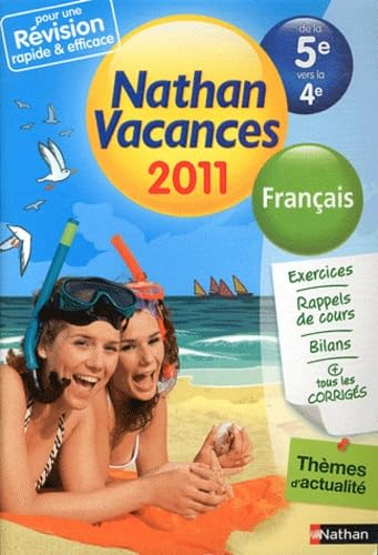 Nathan vacances 2011, de la 5e vers la 4e : français