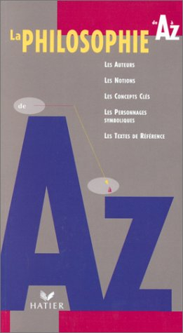 la philosophie de a à z