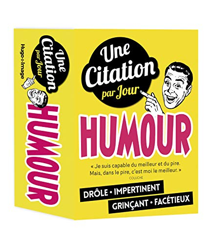 Une citation d'humour par jour : 2019