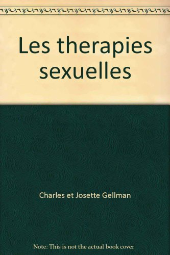 Les Thérapies sexuelles