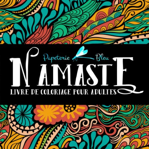 Namaste: Livre De Coloriage Pour Adultes