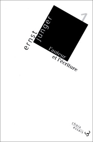 L'auteur et l'écriture. Vol. 1