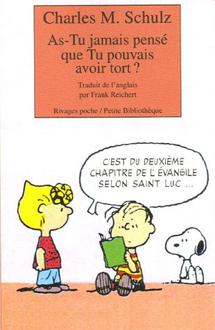 As-tu jamais pensé que tu pouvais avoir tort ?