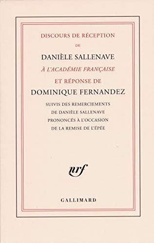 Discours de réception à l'Académie française
