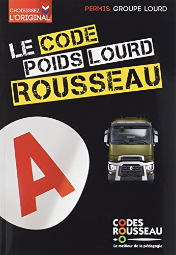Code transport de marchandises Rousseau : groupe lourd : C1, CE, C1(97), C1E(97), C, CE