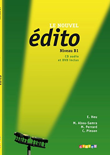 Le nouvel édito, niveau B1 : méthode de français