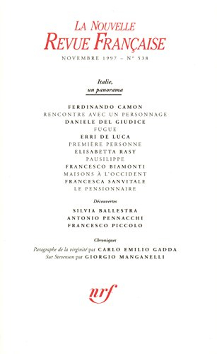 Nouvelle revue française, n° 538