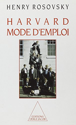 Harvard, mode d'emploi
