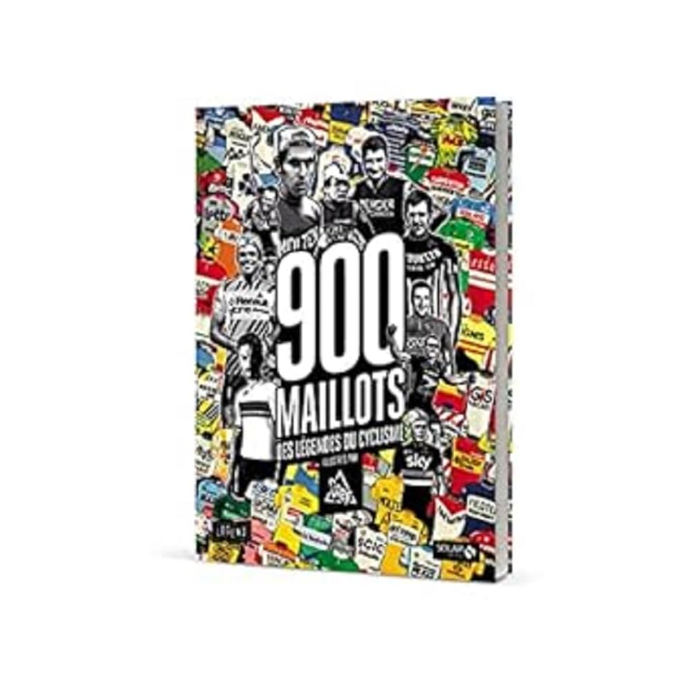 900 maillots des légendes du cyclisme