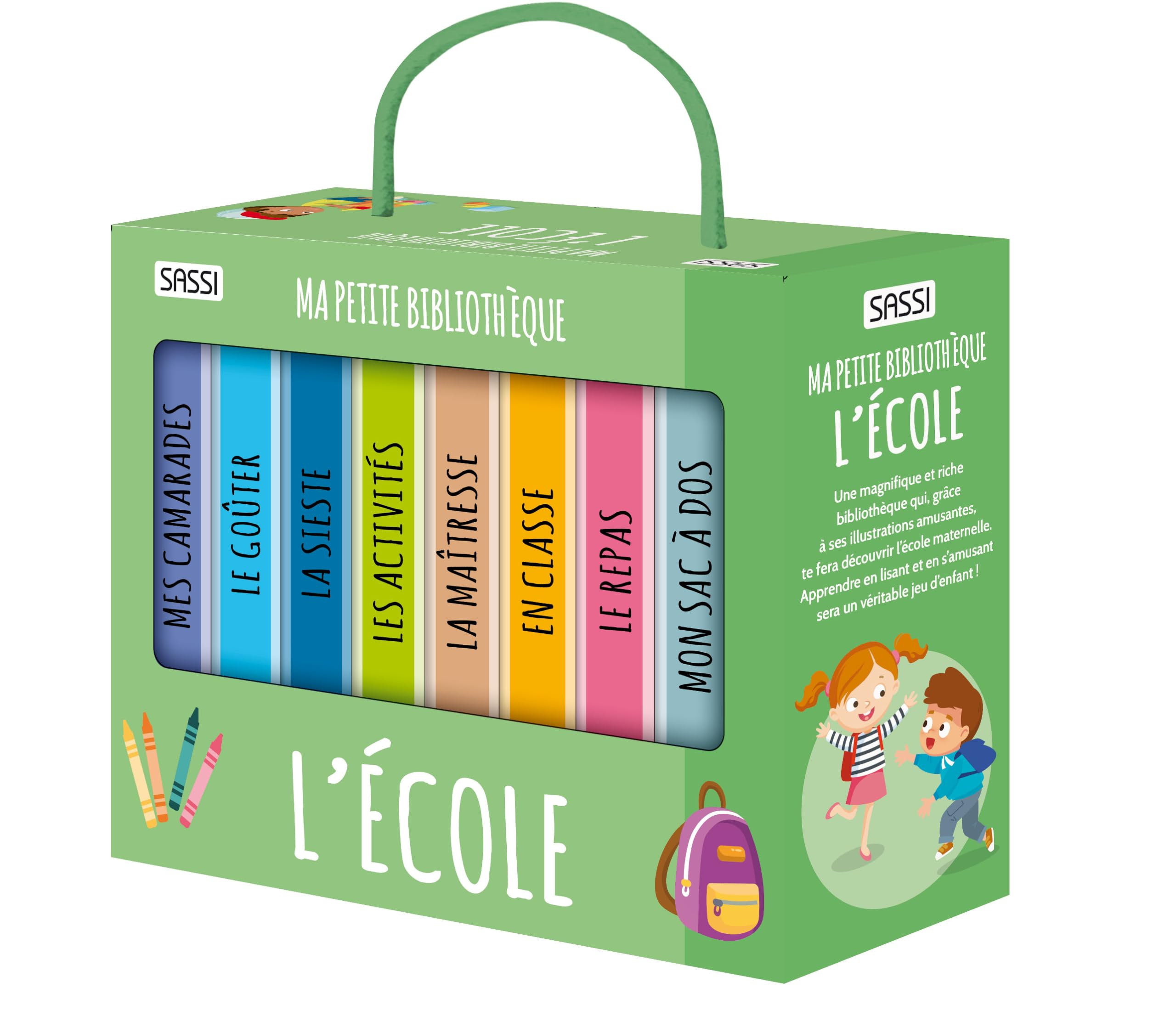 Ma petite bibliothèque. L'école