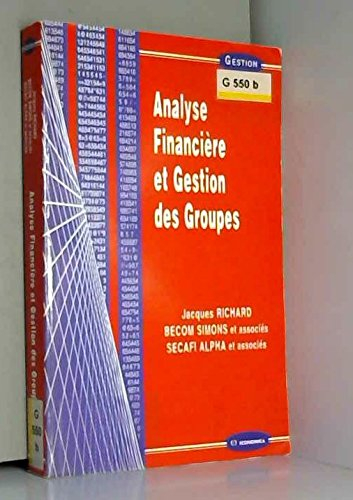 Analyse financière et gestion des groupes