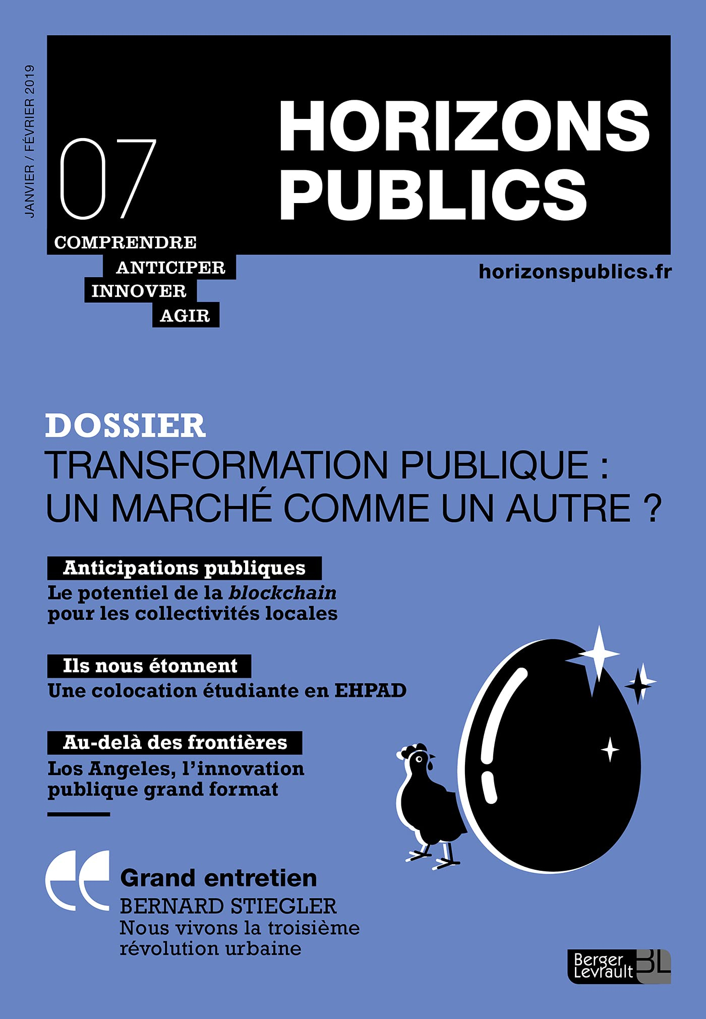Transformation publique : un marché comme un autre ?: Horizons publics no 7 janvier-février 2019