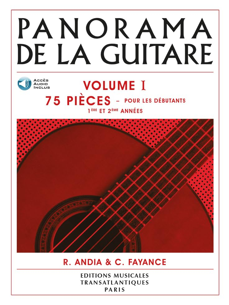 Le panorama de la guitare volume 1 +CD --- Guitare