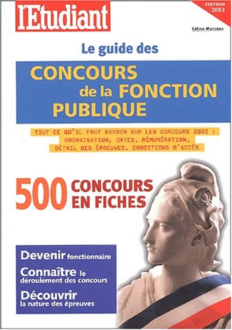 Le guide des concours de la fonction publique