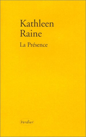 La présence : poèmes 1984-1987