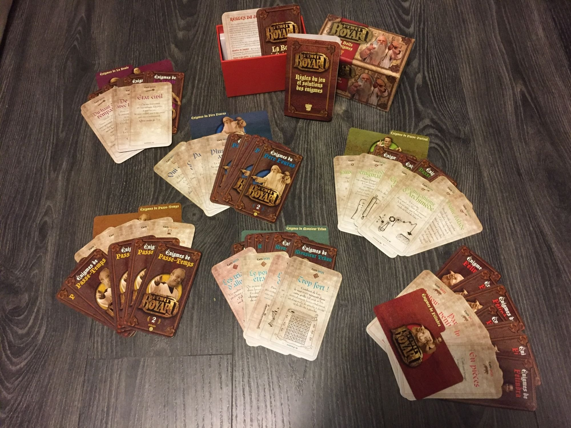 La boîte à énigmes Fort Boyard