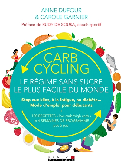 Carb cycling : le régime sans sucre le plus facile du monde : stop aux kilos, à la fatigue, au diabè