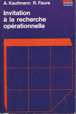 Invitation à la recherche opérationnelle