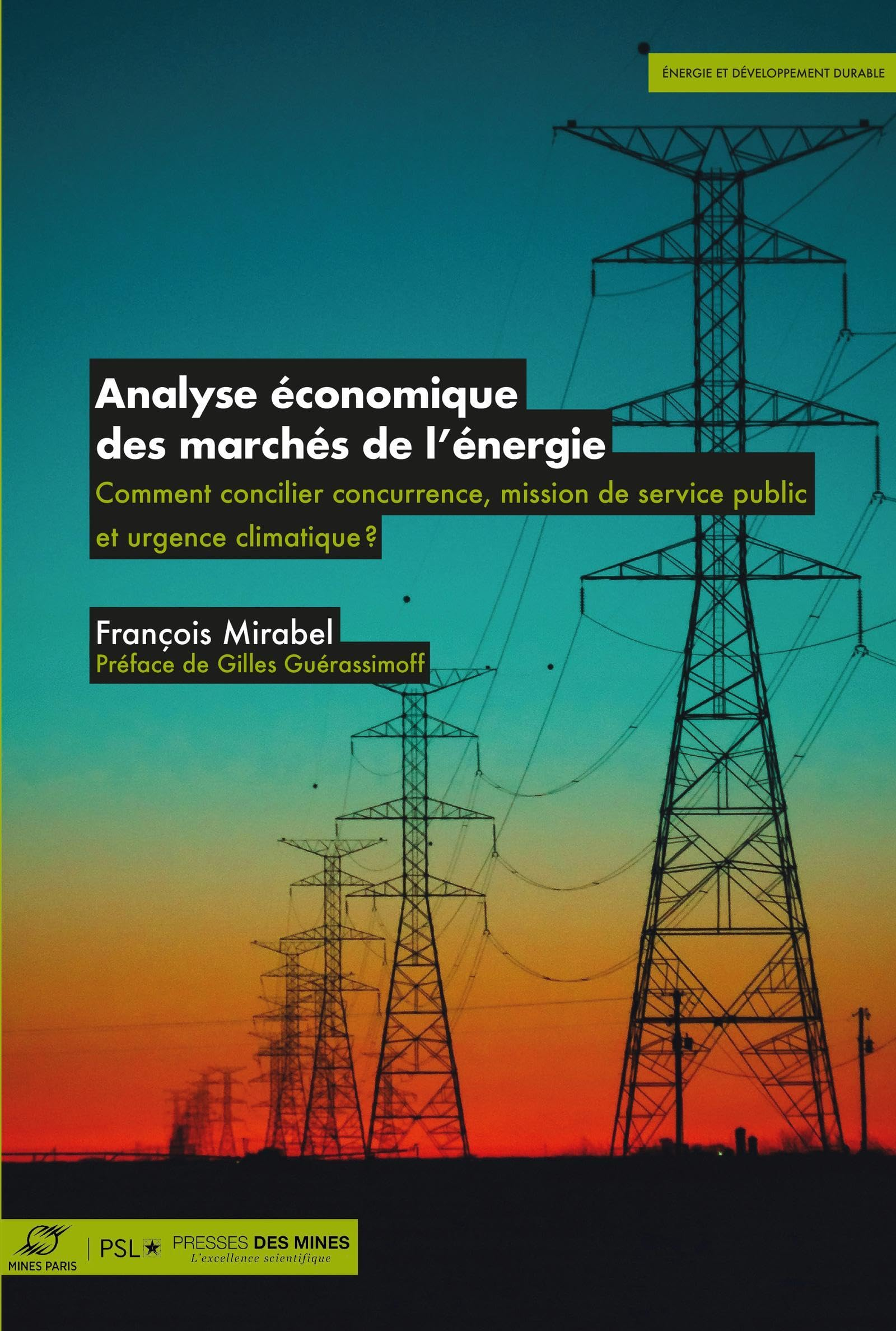 Analyse économique des marchés de l'énergie : comment concilier concurrence, mission de service publ