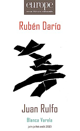 Europe, n° 1130-1131-1132. Rubén Dario