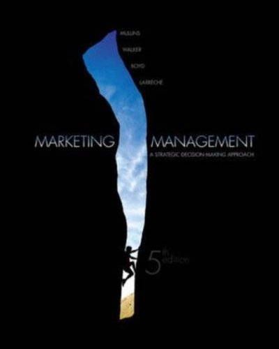 marketing management: a strategic, decision-making approach