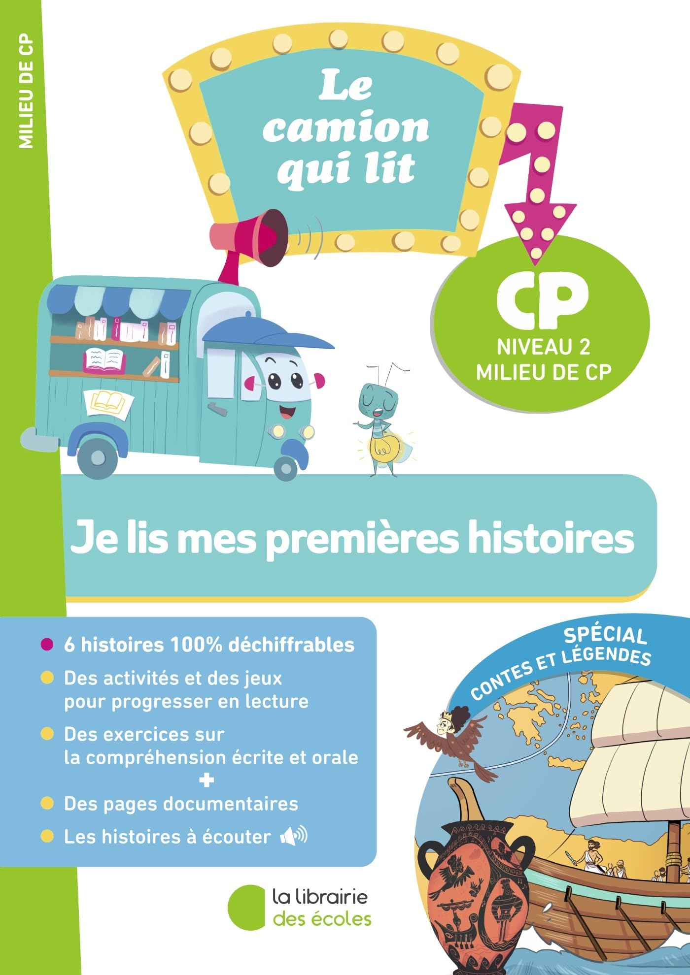 Je lis mes premières histoires : CP niveau 2, milieu de CP : spécial contes et légendes
