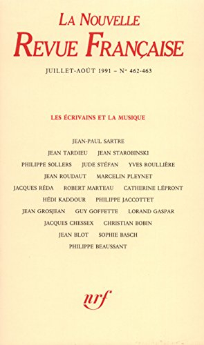 Nouvelle revue française, n° 462