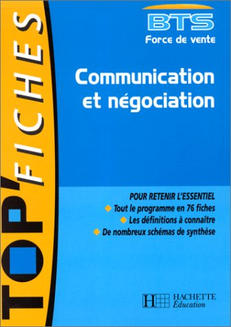 Communication et négociation, BTS, force de vente