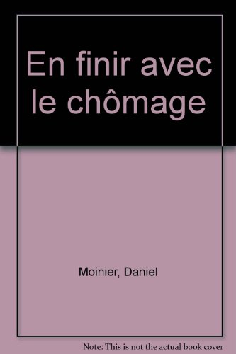 en finir avec ce chômage