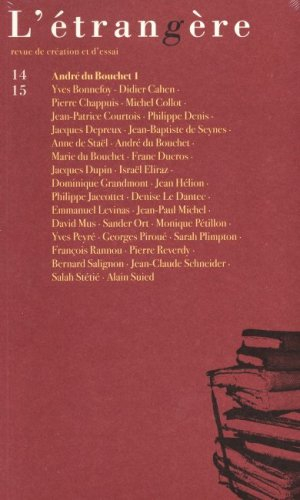 Etrangère (L'), n° 14-15. André Du Bouchet 1