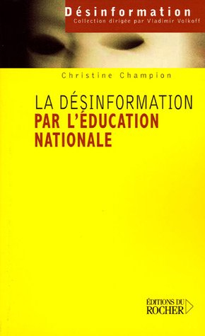 La désinformation par l'Education nationale