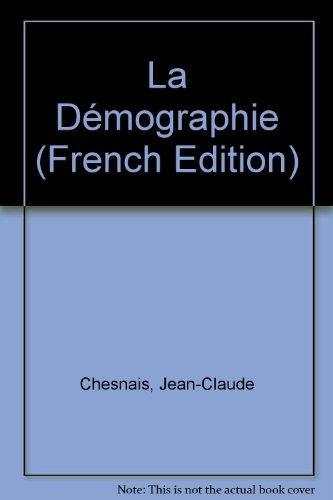 La démographie